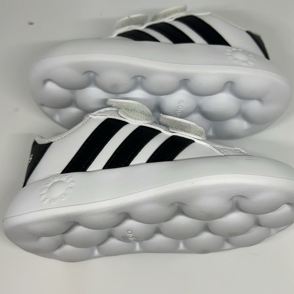 Adidas Grand Court 2.0 CF I Sneakers Toddler Size 6K White/Black - Picture 8 of 12